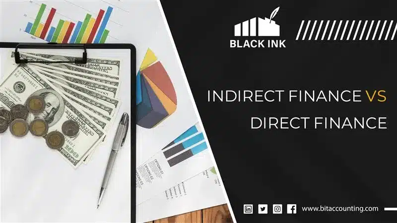 Indirect finance vs direct finance
